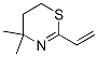 2-Vinyl-5,6-dihydro-4,4-dimethyl-4H-1,3-thiazine Struktur