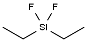 Diethyldifluorosilane Struktur