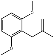 3-(2,6-DIMETHOXYPHENYL)-2-METHYL-1-PROPENE Struktur