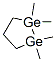 1,1,2,2-Tetramethyl-1,2-digermacyclopentane Struktur