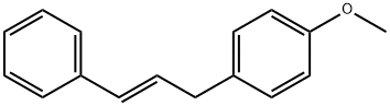 1-Methoxy-4-[(E)-3-phenylallyl]benzene Struktur