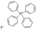 TETRAPHENYL PHOSPHONIUM FLUORIDE Struktur