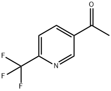 1-[6-(TRIFLUOROMETHYL)PYRIDIN-3-YL]ETHANONE Structure