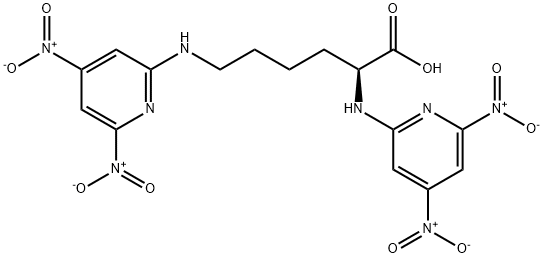 DI-DNPYR-L-LYSINE Struktur