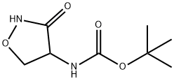 Carbamic acid, (3-oxo-4-isoxazolidinyl)-, 1,1-dimethylethyl ester (9CI) Struktur