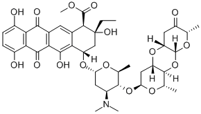 cinerubine B Struktur