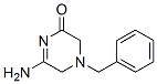 3-Amino-1,2-dihydro-1-(phenylmethyl)pyrazin-5(6H)-one Struktur