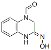 1(2H)-Quinoxalinecarboxaldehyde,3-(hydroxyamino)-(9CI) Struktur