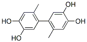 6,6'-dimethyl[1,1'-biphenyl]-3,3',4,4'-tetraol Struktur