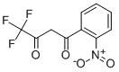 4,4,4-trifluoro-1-(2-nitrophenyl)butane-1,3-dione Struktur