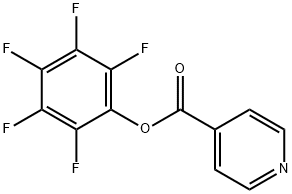 PYRIDINE-4-CARBOXYLIC ACID PENTAFLUOROPHENYL ESTER Struktur