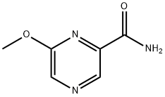 6-Methoxypyrazinecarboxamide Struktur