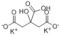 POTASSIUM CITRATE, DIBASIC Struktur