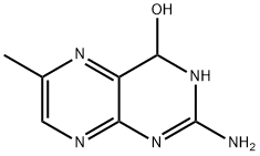 4-Pteridinol,2-amino-1,4-dihydro-6-methyl-(9CI) Struktur