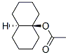 trans-octahydro-4a(2H)-naphthyl acetate Struktur