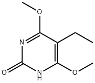 2(1H)-Pyrimidinone, 5-ethyl-4,6-dimethoxy- (9CI) Struktur