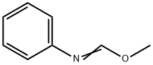 METHYL N-PHENYLFORMIMIDATE Struktur