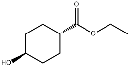 Ethyl trans-4-Hydroxycyclohexanecarboxylate Struktur