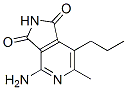 1H-Pyrrolo[3,4-c]pyridine-1,3(2H)-dione, 4-amino-6-methyl-7-propyl- (9CI) Struktur