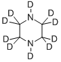 PIPERAZINE-D10 Struktur