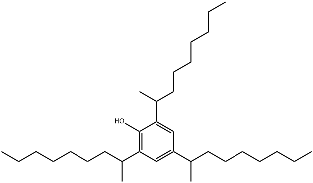 2,4,6-tris(1-methyloctyl)phenol  Struktur