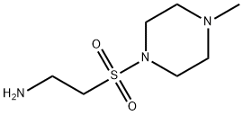 2-[(4-methylpiperazin-1-yl)sulfonyl]ethanamine Struktur