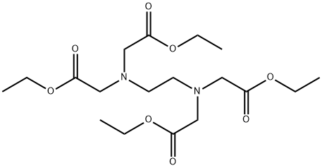 2,2',2'',2'''-(Ethylenebisnitrilo)tetrakis(acetic acid ethyl) ester Struktur