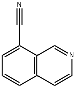 8-Isoquinolinecarbonitrile(9CI) Struktur