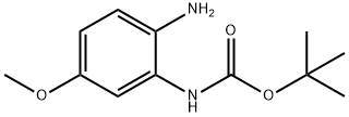 (2-AMINO-5-METHOXY-PHENYL)-CARBAMIC ACID TERT-BUTYL ESTER Struktur