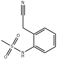 2-(MethylsulfonaMido)phenylacetonitrile Struktur