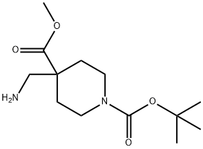 METHYL 4-AMINOMETHYL-1-BOC-PIPERIDINE-4-CARBOXYLATE
