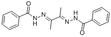 2 3-BUTANEDIONE BIS(BENZOYLHYDRAZONE) Struktur