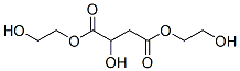 Butanedioic acid, hydroxy-, bis(2-hydroxyethyl)ester Struktur