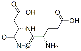 Nalpha-(L-alpha-glutamyl)-L-beta-asparagine Struktur