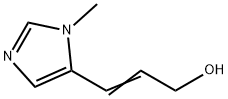 2-Propen-1-ol,3-(1-methyl-1H-imidazol-5-yl)-(9CI) Struktur