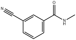 Benzamide, 3-cyano-N-methyl- (9CI) Struktur