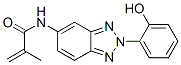 N-[2-(2-hydroxyphenyl)-2H-benzotriazol-5-yl]methacrylamide Struktur