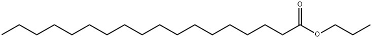 PROPYL STEARATE Struktur