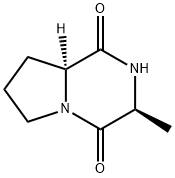 Pyrrolo[1,2-a]pyrazine-1,4-dione, hexahydro-3-methyl-, (3S,8aS)- (9CI)