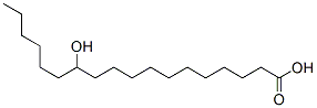 12-HYDROXYSTEARIC ACID Structure