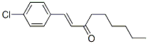 1-(4-Chlorophenyl)-1-nonen-3-one Struktur