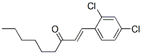 1-(2,4-Dichlorophenyl)-1-nonen-3-one Struktur