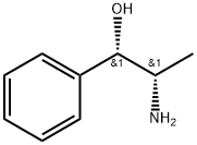 (R*,R*)-alpha-(1-aminoethyl)benzyl alcohol Struktur