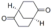 (1β,5β)-Bicyclo[3.3.1]nona-2,6-dione Struktur