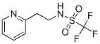 2-[2-(Trifluoromethylsulfonylamino)ethyl]pyridine Struktur