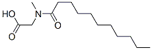 N-Undecanoyl-N-methylglycine Struktur