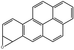 benzo(a)pyrene 7,8-oxide Struktur