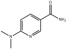 6-dimethylaminopyridine-3-carboxamide Struktur