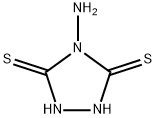 4-AMINO-4H-1,2,4-TRIAZOLE-3,5-DITHIOL Struktur