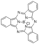 BORON SUBPHTHALOCYANINE CHLORIDE Structure